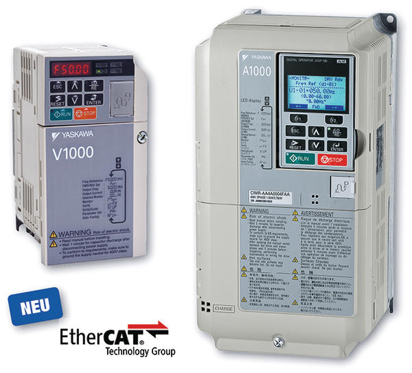 Ethercat für Frequenzumrichter