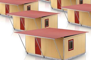 Selbstbau-Häuser für Slums und Notgebiete