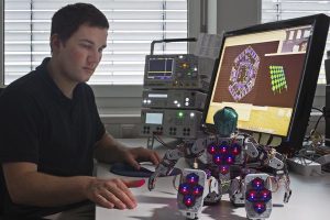 Forscher entwickeln sensible Haut für Roboter