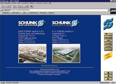 Homepage: Fritz Schunk GmbH & Co. KG, Lauffen