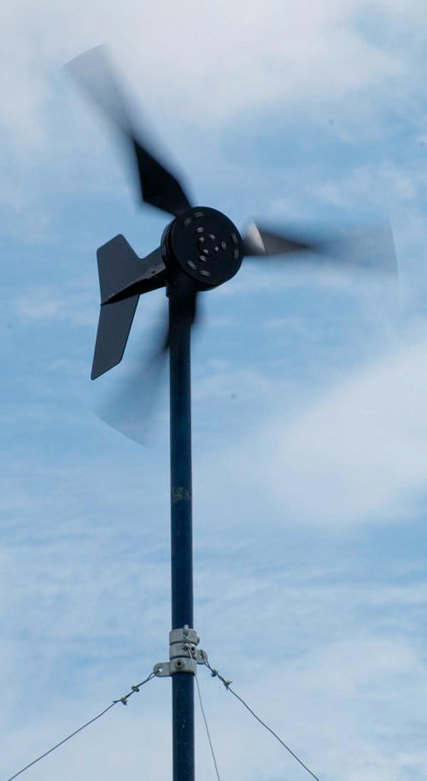 Windturbine auf Zuruf