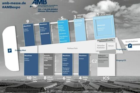 Thematische Hallenplanung für AMB 2024 steht
