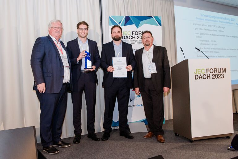 KraussMaffei erhält den AVK Innovationspreis für sein Chopped Fibre Processing