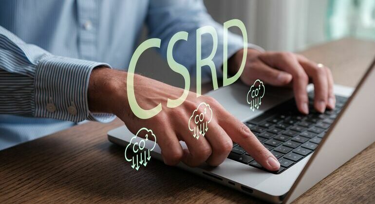 Corporate_Sustainability_Reporting_Directive_Concept._CSRD_Reporting,_sustainability_reporting._CO2_emissions_reduction._Financial_Reporting._Auditing.