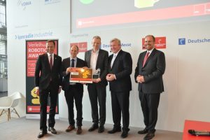 Heinz Berger gewinnt Robotics Award