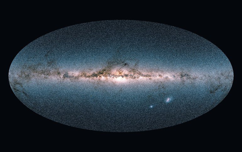 Präzises Abbild der Milchstraße