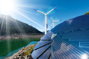 Erneuerbare Energien punkten in der öffentlichen Nettostromerzeugung