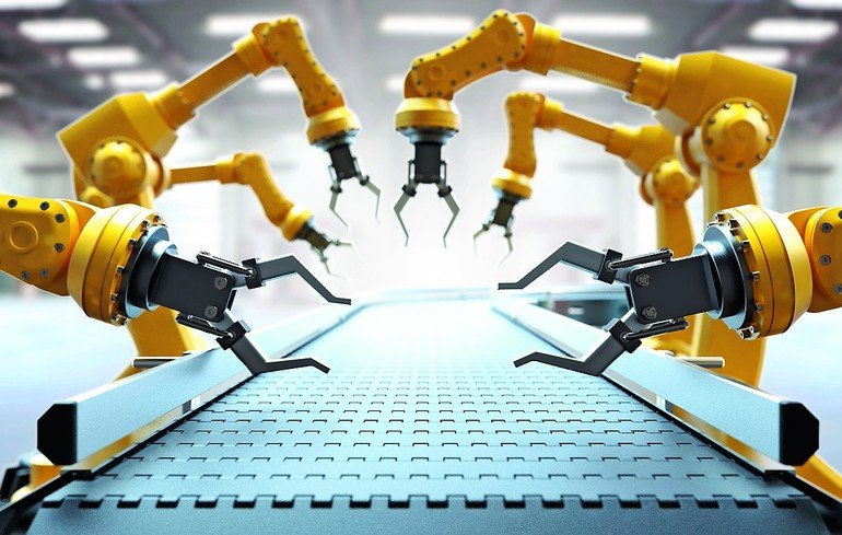 In China schuften die meisten Roboter