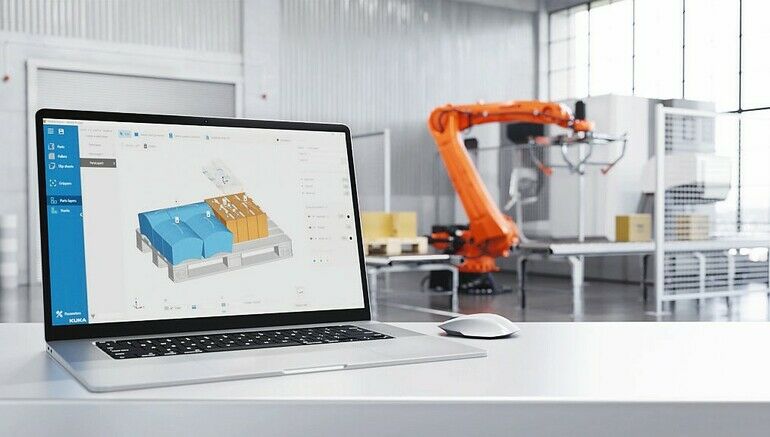 3D-gestützt zum Palettierplan