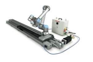 Lineartechnik von Rollon beschert UR-Robotern mehr Reichweite