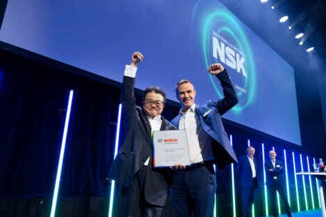Bosch zeichnet NSK mit einem Global Supplier Award aus