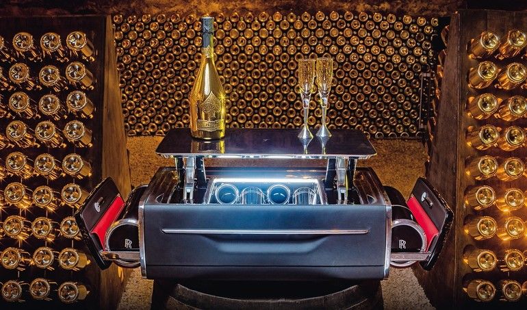 Champagner-Truhe von Rolls Royce