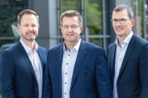 Norbert Nobbe, Matthias Lesch und Henk Gövert bilden künftig Pöppelmann-Spitze