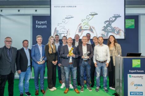 Drei Unternehmen erhalten Stuttgarter Oberflächentechnik-Preis