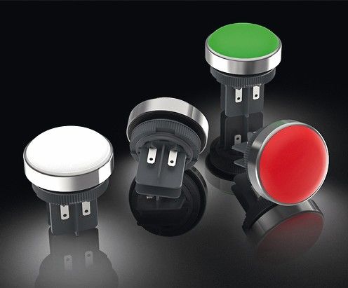 Neue Signalleuchte von Rafi mit integrierter Rot/Grün-LED