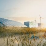 Concept_of_renewable_energy_solution_in_beautiful_morning_light._Installation_of_solar_power_plant,_container_battery_energy_storage_systems,_wind_turbine_farm_and_city_in_background._3d_rendering.