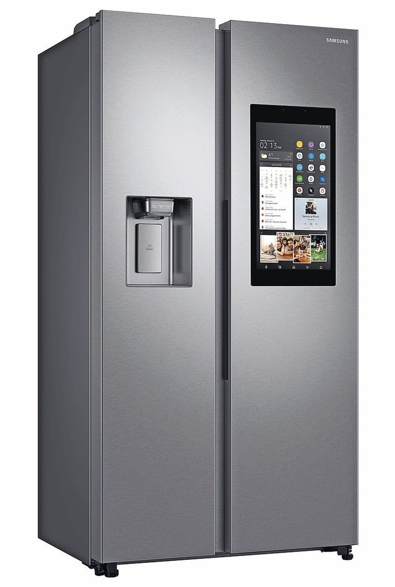 Smarter Kühlschrank mit Innenkamera