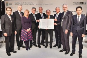 Siemens und Partner unterschreiben Charta zur Cybersicherheit