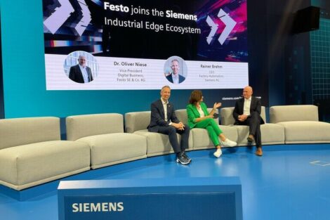 Festo ist dem Industrial-Edge-Ökosystem Siemens Xcelerator beigetreten