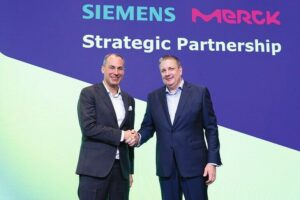 Merck und Siemens schließen strategische Partnerschaft