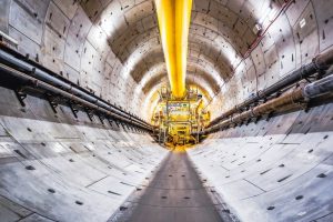 Tunnel mit extremen Bohrbedingungen