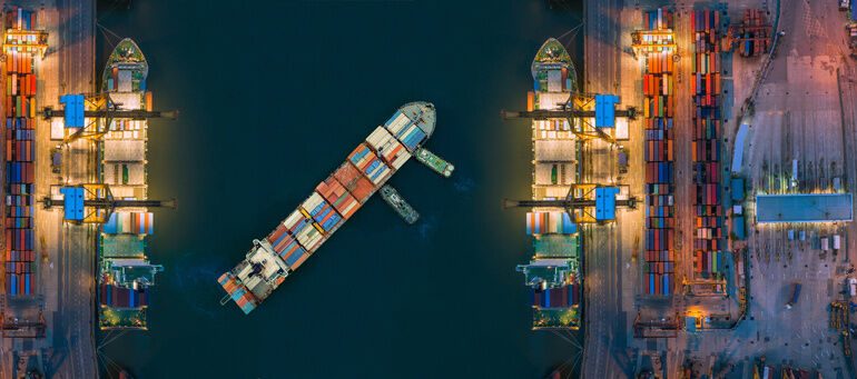 VDMA_Eporte_Quartal_1_2022_Containerschiff