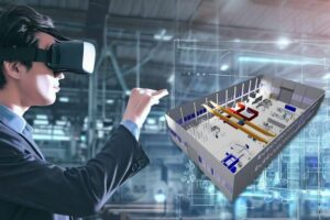 Aufbau digitaler Fabrikzwillinge mittels VR-Entwicklungsumgebung