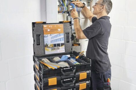 Weidmüller: Handliches Aufbewahrungssystem für Elektroinstallateure