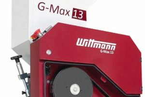 Selbstspannender Riementrieb an G-Max-Mühle von Wittmann