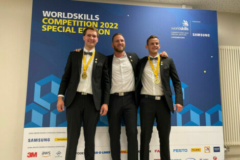 Worldskills-Team Germany: Gold in „Robot Systems Integration“
