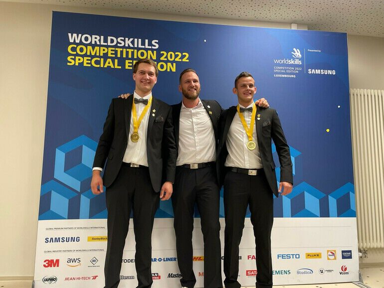 Worldskills-Team Germany: Gold in "Robot Systems Integration"
