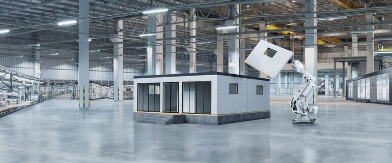 ABB Robotics und Porsche Consulting wollen Hausbau automatisieren