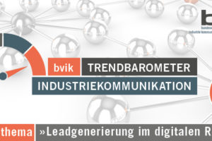bvik Trendbarometer Industriekommunikation