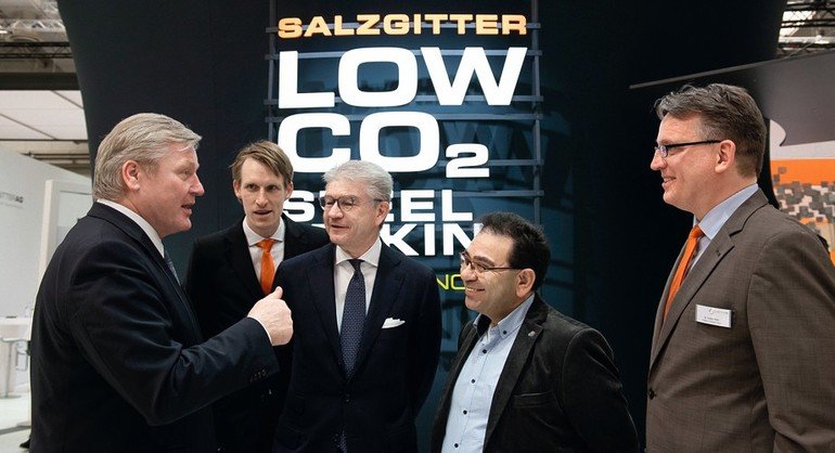 Salzgitter will CO₂-arme Stahlproduktion