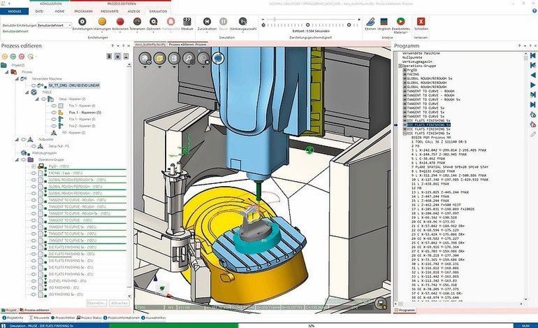 Spring Technologies präsentiert NC-Simul Monitor